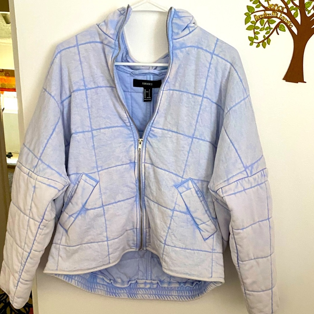 New Quilted Jacket im blue